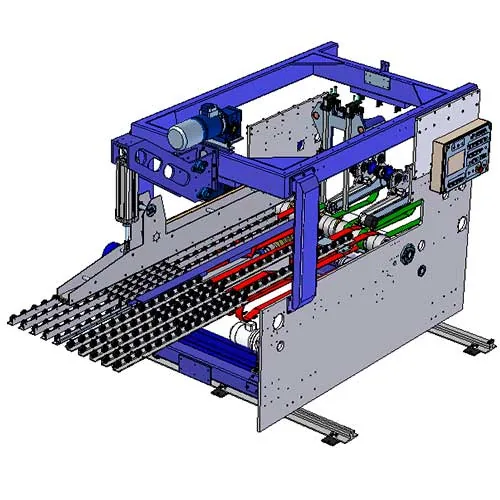Diseño CAD en tres dimensiones de una máquina especial desarrollada por Autymat